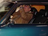 Jim Wangers riding shotgun