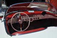1954 Chevy Corvette 6-Cylinder Blue Flame