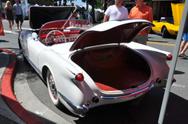 1954 Chevy Corvette 6-Cylinder Blue Flame